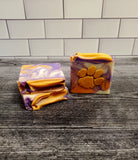 Clemson University themed soap