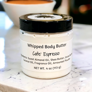 Espresso scented body butter