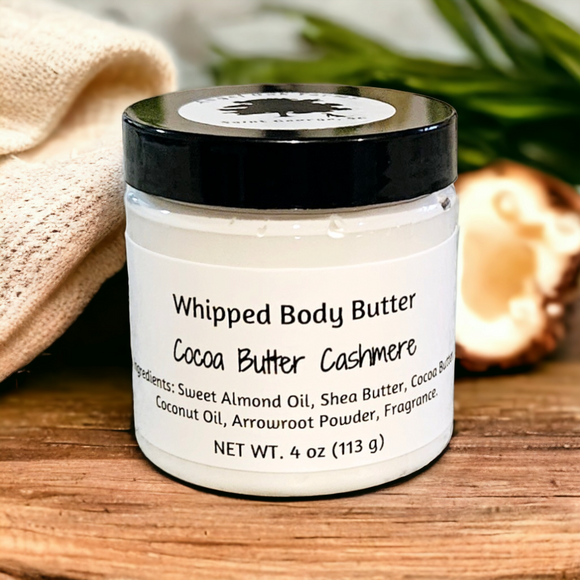 Cocoa butter cashmere scented body butter