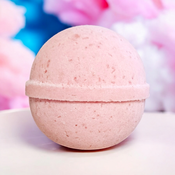 Cotton Candy scented bath bomb