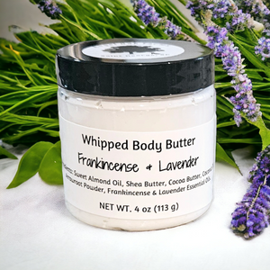 Frankincense & Lavender scented body butter