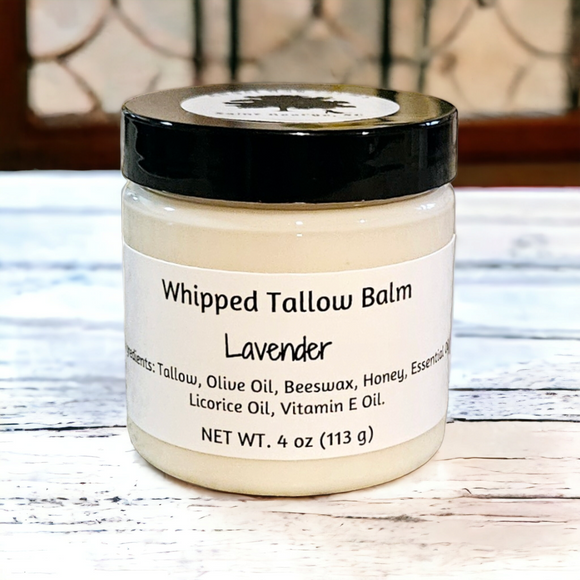 Whipped Tallow Balm - Lavender – Angel Oak Farms