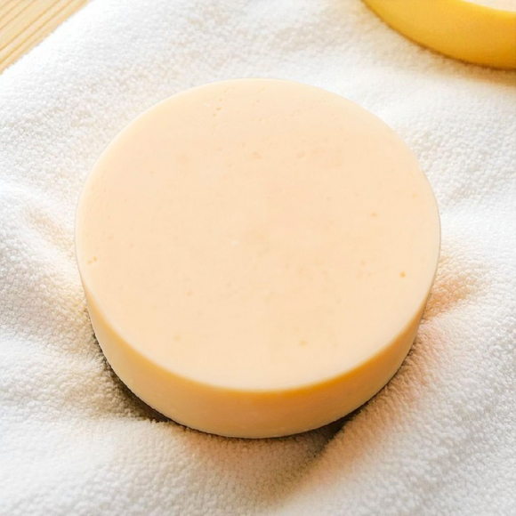 Hair Conditoner Bar with Rosemary, Lavender, Peppermint and Lemon Essential Oils.