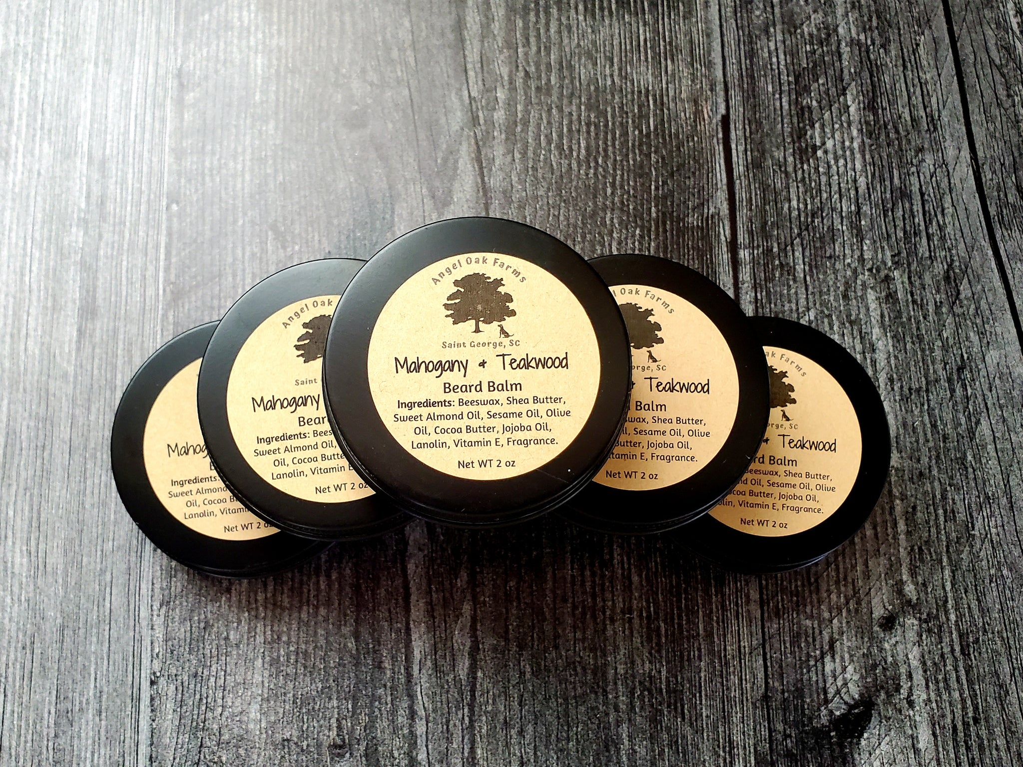 Teakwood Premium Organic Beard Balm