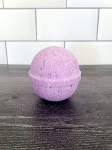 Lavender scented bath bomb