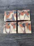 Leather & Tobacco Soap. Scented with leather & Tobacco fragrance oil.